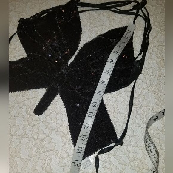 odegal Women's Shimmer Sequin Butterfly Backless Embroidery Costumes Outfits Bel - Picture 6 of 14